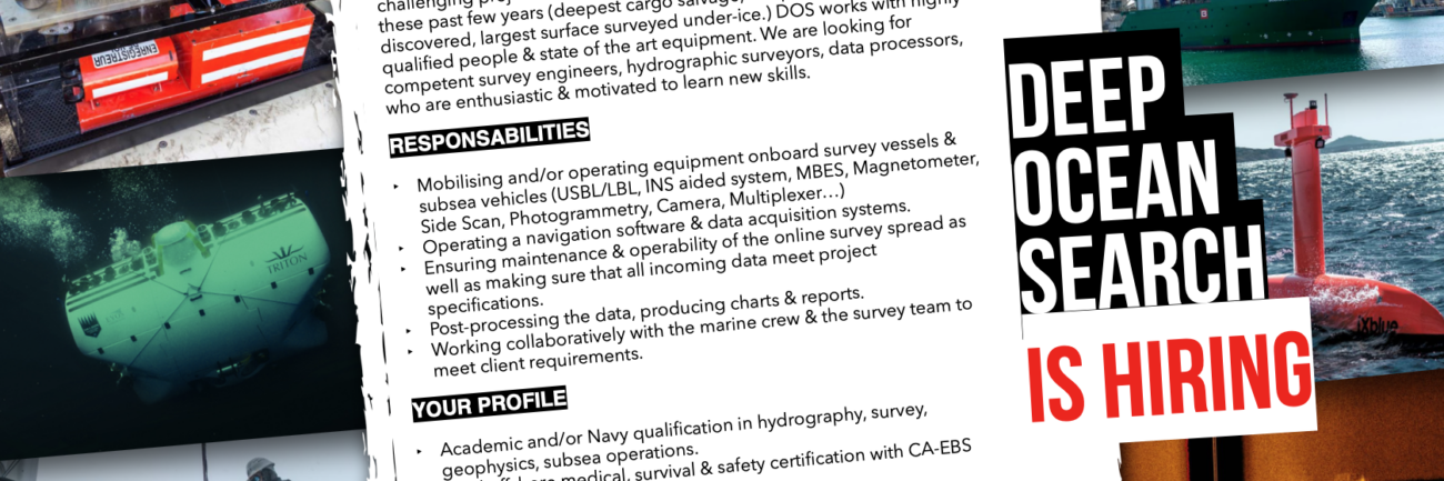 Deep Ocean Search – Hiring