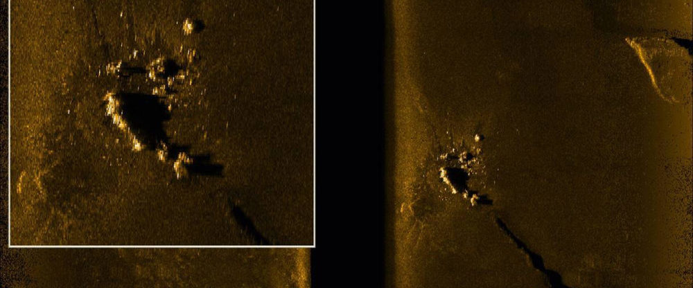 Sonar target ARA San Juan