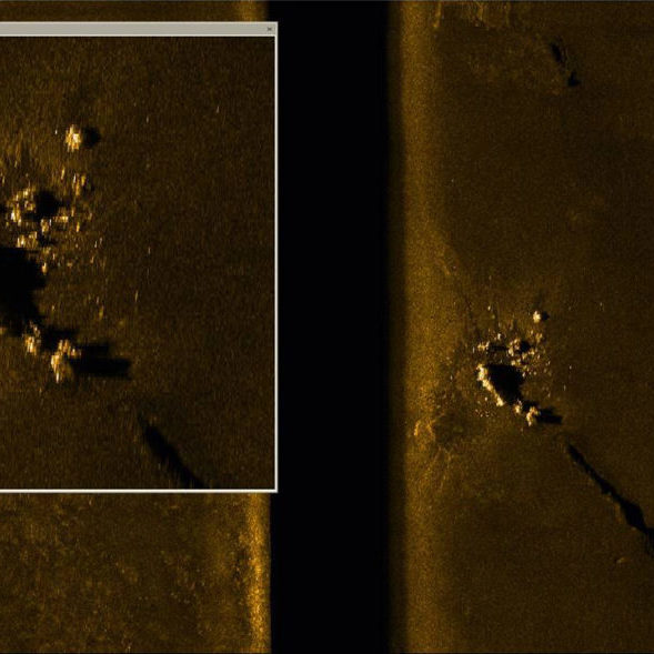 Sonar target ARA San Juan