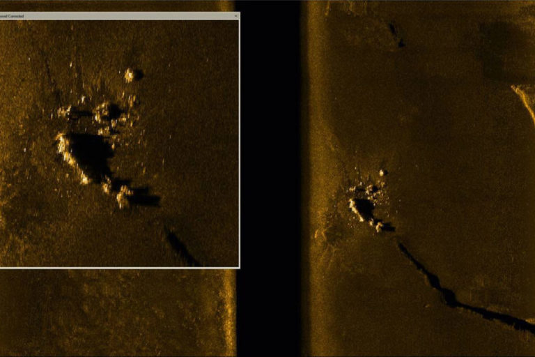 Sonar target ARA San Juan