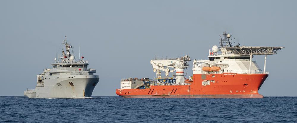 Copyright Marine Nationale The wreck of the submarine Minerve found off Toulon