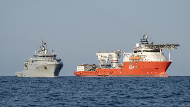 Copyright Marine Nationale The wreck of the submarine Minerve found off Toulon
