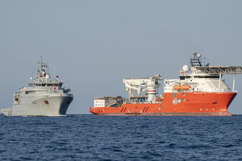 Copyright Marine Nationale The wreck of the submarine Minerve found off Toulon