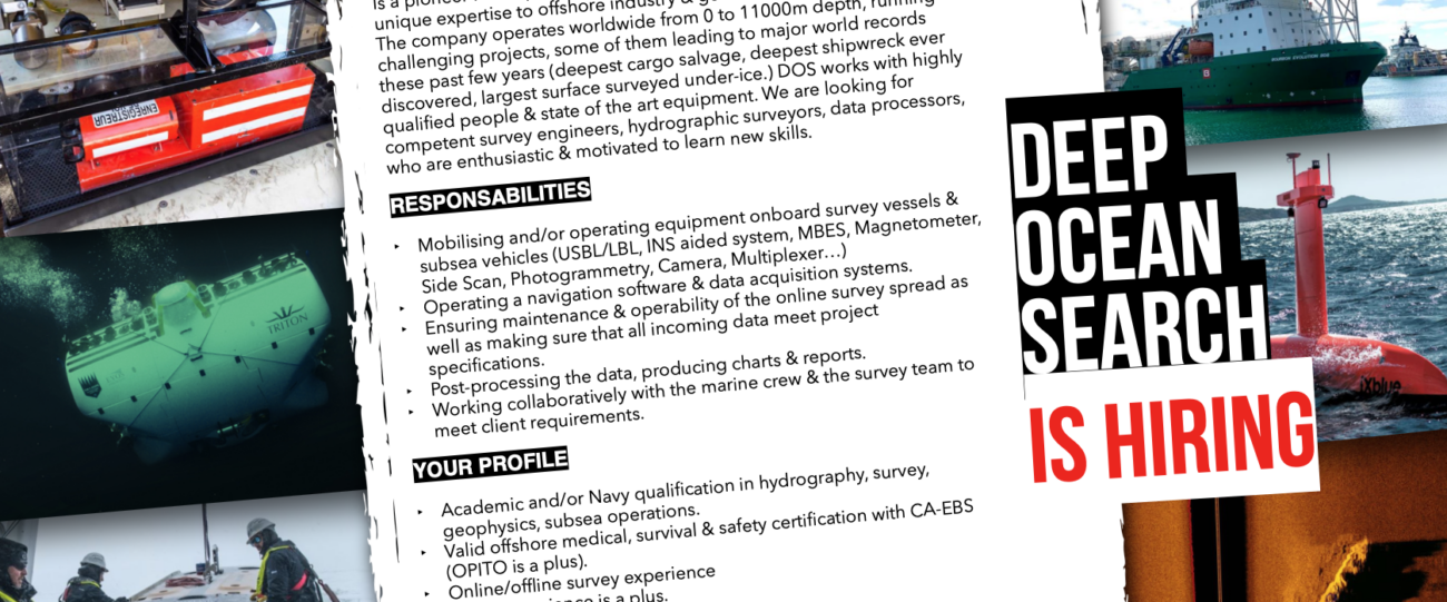 Deep Ocean Search – Hiring
