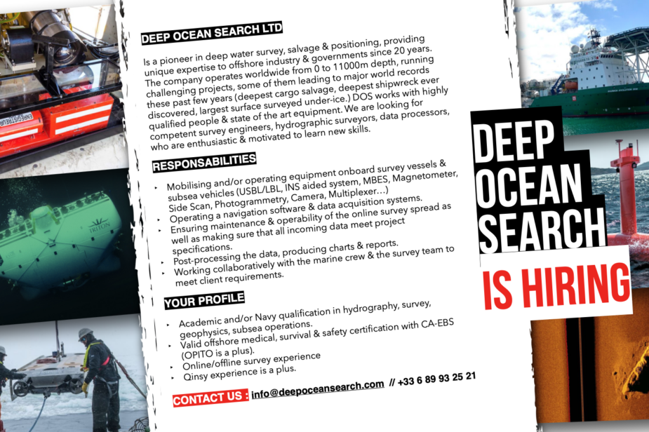 Deep Ocean Search – Hiring